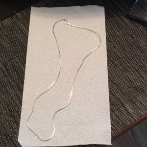 STAMPED (925) ITALIAN Ster. Silver snake chain